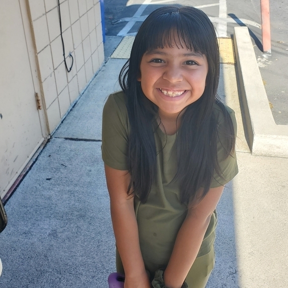 Hand Crafted Thank you Painting 8"x 10" on white upcycled canvas Blue Floral Art - Picture 11 of 12